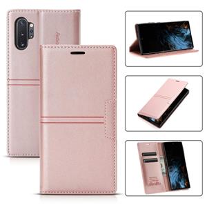 huismerk Voor Samsung Galaxy Note10 + Dream Magnetische Zuigbedrijf Horizontale Flip PU Lederen Case met Houder & Card Slot & Portemonnee (Rose Gold)