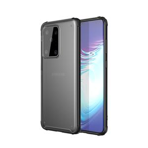 huismerk Voor Galaxy S20 Ultra Vierhoekschokbestendige TPU + PC Beschermhoes (Zwart)