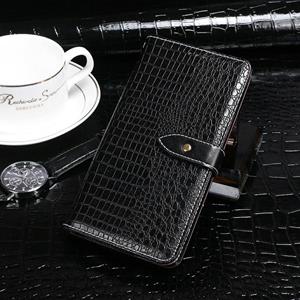 Voor Xiaomi Poco M3 Pro 5G Idewei Crocodile Textuur Horizontale Flip Leren Case met Houder & Card Slots & Portemonnee (Zwart)