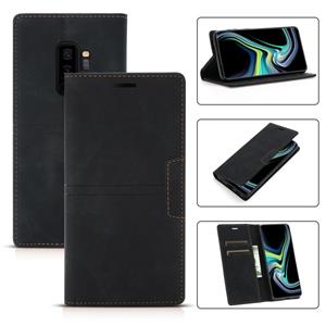 huismerk Voor Samsung Galaxy S9 Dream Magnetische Zuigbedrijf Horizontale Flip PU Lederen Case met Houder & Card Slot & Portemonnee (Zwart)