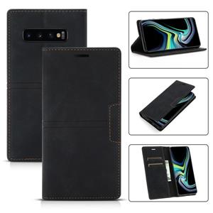 huismerk Voor Samsung Galaxy S10 Droom Magnetische Zuigbedrijf Horizontale Flip PU Lederen Case met Houder & Card Slot & Portemonnee (Zwart)