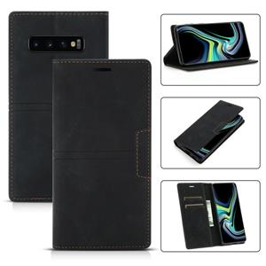 huismerk Voor Samsung Galaxy S10 + Droom Magnetische Zuigbedrijf Horizontale Flip PU Lederen Case met Houder & Card Slot & Portemonnee (Zwart)