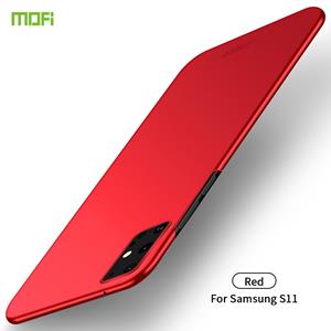 Voor Galaxy S20+ MOFI Frosted PC Ultradunne hard case(Rood)