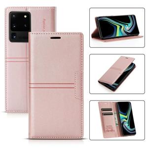 huismerk Voor Samsung Galaxy S20 Ultra Dream Magnetische Zuigbedrijf Horizontale Flip PU Lederen Case met Houder & Card Slot & Portemonnee (Rose Gold)