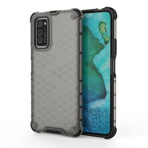 huismerk Voor Galaxy S20+ Shockproof Honeycomb PC + TPU Case(Grijs)