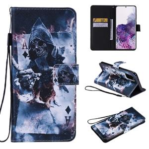 huismerk Voor Galaxy S20+ Painting Horizontal Flip Leather Case met Holder & Card Slot & Lanyard(Magician)