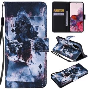 huismerk Voor Galaxy S20 Painting Horizontal Flip Leather Case met Holder & Card Slot & Lanyard(Magician)