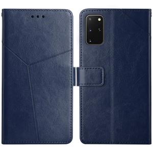 huismerk Voor Samsung Galaxy S20 + Y Stitching Horizontale Flip Lederen Case met Houder & Card Slots & Portemonnee & Fotolijst