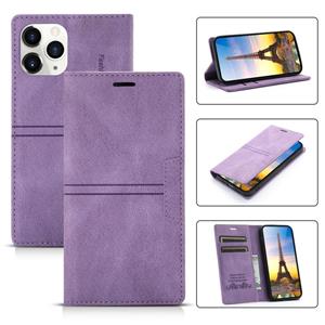 huismerk Droom Magnetische Zuigbedrijf Horizontale Flip PU Lederen Case met Houder & Card Slot & Portemonnee voor iPhone 13 Pro (Purple)