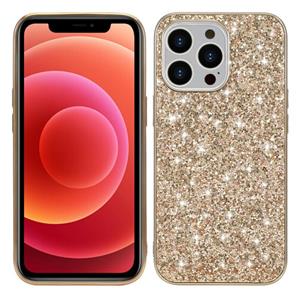 huismerk Glitter poeder shockproof tpu beschermhoes voor iphone 13