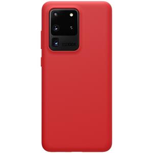 Voor Galaxy S20 Ultra / S20 Ultra 5G NILLKIN Feeling Series Liquid Siliconen Anti-fall mobiele telefoon beschermhoes (Rood)