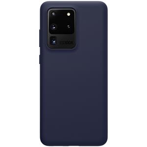 Voor Galaxy S20 Ultra / S20 Ultra 5G NILLKIN Feeling Series Liquid Siliconen Anti-fall Mobiele Telefoon Beschermhoes (Blauw)