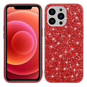 huismerk Glitter poeder shockproof tpu beschermhoes voor iphone 13