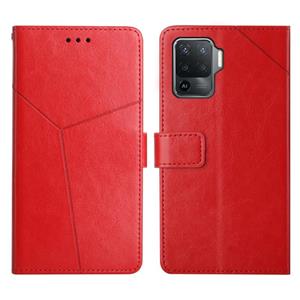 Voor Oppo Realme 9 Pro Diamond Lattice Zipper Wallet Leather Flip Phone Case