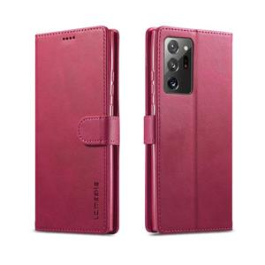 Voor Samsung Galaxy Note 20 LC.IMEEKE Kalf texture horizontale flip lederen behuizing met Holder & Card Slots & Wallet(Red)