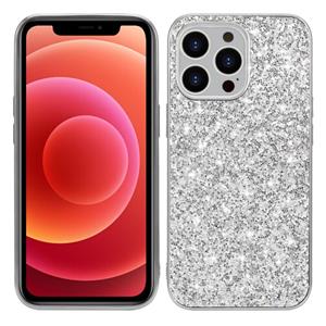 huismerk Glitter poeder shockproof tpu beschermhoes voor iPhone 13 pro max