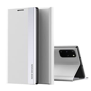 huismerk Voor Samsung Galaxy S20 Plus Side Galomroplated Magnetische ultradunne horizontale flip lederen tas met houder