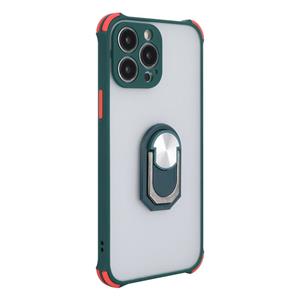 huismerk TPU + PC Lens Protection Phone Case For iPhone 11(Green)