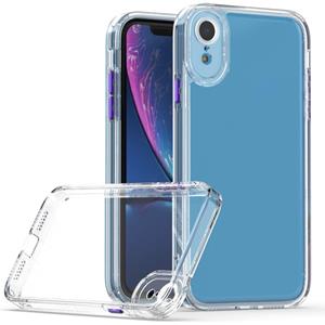 huismerk Cat-Eye TPU + Acryl-telefoonhoesje voor iPhone XR