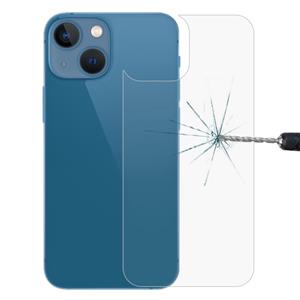 huismerk 0.26mm 9H 2.5D Gehard Glass Back Film voor iPhone 13 Mini