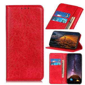 Voor Xiaomi Redmi Note 8 2021 Magnetische Crazy Horse Textuur Horizontale Flip Leren Case met Houder & Card Slots & Portemonnee