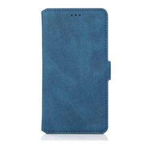 huismerk Voor Samsung Galaxy S8 Plus Retro Magnetic Closing Clasp Horizontale Flip Lederen Case met Holder & Card Slots & Photo Frame & Wallet(Navy Blue)