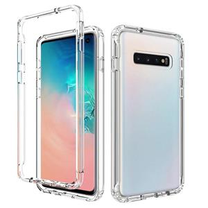 huismerk Voor Samsung Galaxy S10 Schokbestendige PC+TPU Candy Colors Beschermhoes