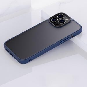 huismerk Frosted Back Shockproof Phone Case voor iPhone 13