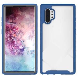 huismerk Voor Samsung Galaxy Note 10 Plus Starry Sky Solid Color Series Schokbestendige PC + TPU Beschermhoes (Royal Blue)