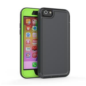 huismerk 360 All-inclusive Shockproof Precise Hole PC + TPU Beschermhoes voor iPhone 6s / 6(Grijs)