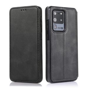 huismerk Voor Samsung Galaxy S20 Ultra Knight Magnetic Suctering Leather Phone Case