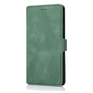 huismerk Voor iPhone 6 Plus Retro Magnetic Closing Clasp Horizontale Flip Lederen Case met Holder & Card Slots & Photo Frame & Wallet(Groen)