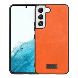 sulada Voor Samsung Galaxy S22 5G Sulaade schokbestendige TPU + handgemaakt lederen telefoonhoesje