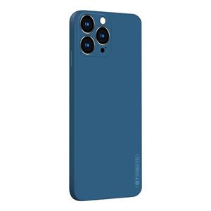 Pinwuyo Touching Series Liquid Silicone TPU Schokbestendig Case voor iPhone 13 Pro (Blauw)