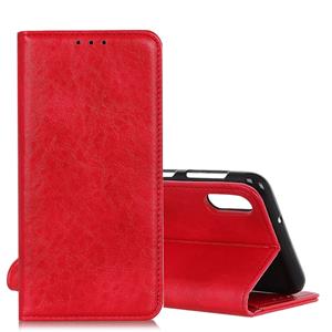 huismerk Magnetische Retro Crazy Horse textuur horizontale Flip leren Case voor Galaxy S10 5G met houder & kaartsleuven & fotolijstjes (rood)