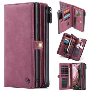 For Samsung Galaxy Note 20 Ultra CaseMe 018 Detachable Multi-functional Horizontal Flip Leather Case with Card Slot & Holder & Zipper Wallet & Photo F