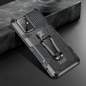 huismerk Voor Samsung Galaxy S20 Machine Armor Warrior Shockproof PC + TPU Beschermhoes (Space Gray)