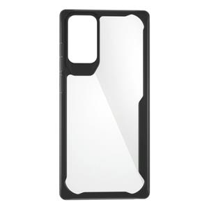 huismerk Voor Samsung Galaxy Note 20 Transparante PC + TPU Volledige dekking Schokbestendige beschermhoes (Zwart)