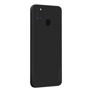 Voor Samsung Galaxy A21S Pinwuyo Touching Series Liquid Silicone TPU Shockproof Case (Black)