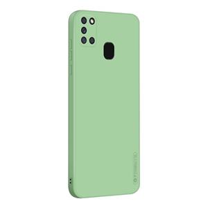 Voor Samsung Galaxy A21S Pinwuyo Touching Series Vloeistof Siliconen TPU Shockproof Case