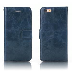 huismerk Crazy Horse Texture Afneembare Magnetische Achterkant Horizontale Flip Leren Case met Houder & Kaart Slots & Photo Frame & Portemonnee voor iPhone 6 /