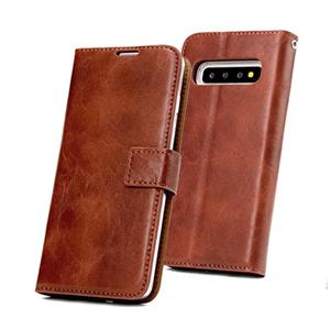 huismerk Voor Samsung Galaxy S10 Crazy Horse Texture Afneembare Magnetische Achterkant Horizontale Flip Leren Case met Houder & Card Slots & Photo Frame & Wall