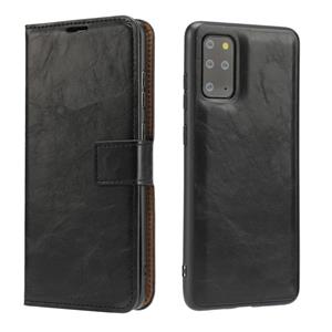 huismerk Voor Samsung Galaxy S20 + Crazy Horse Texture Afneembare Magnetische Achterkant Horizontale Flip Lederen Case met Houder & Card Slots & Fotolijst & Po