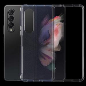 huismerk Voor Samsung Galaxy Z Fold3 5G 0.75mm ultradunne transparante vouwbare TPU-telefooncase