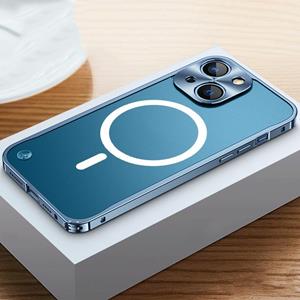 huismerk Magsafe Magnetic Frosted Case voor iPhone 13