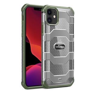 Wlons Explorer Series PC+TPU Beschermhoes voor iPhone 12 mini(Groen)