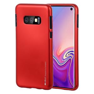 huismerk KWIK GOOSPERY ik JELLY metaal TPU Case voor Galaxy S10e (rood)