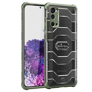 Voor Samsung Galaxy S20 wlons Explorer Series PC+TPU Beschermhoes(Groen)