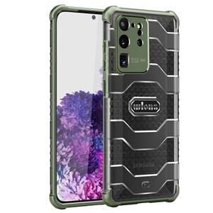 Voor Samsung Galaxy S20 Ultra wlons Explorer Series PC+TPU Beschermhoes(Groen)