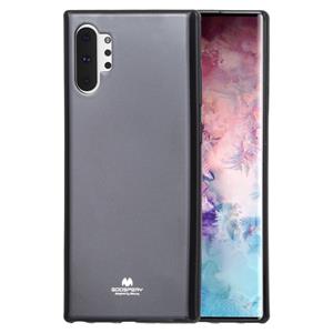 MERCURY GOOSPERY JELLY TPU schokbestendig en kras geval voor Galaxy Note 10 + (zwart)